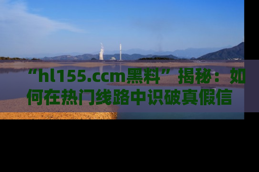 “hl155.ccm黑料”揭秘:如何在热门线路中识破真假信息