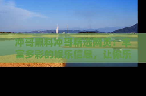 冲哥黑料冲哥精选网页：丰富多彩的娱乐信息，让你乐不停息