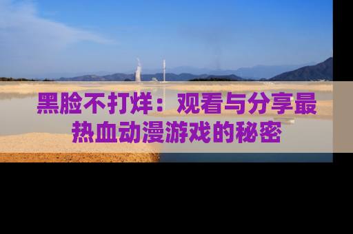 黑脸不打烊：观看与分享最热血动漫游戏的秘密