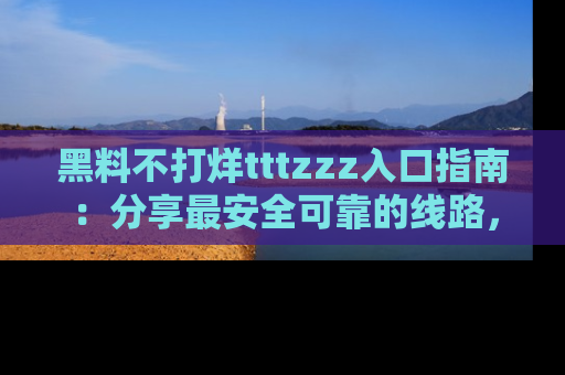 黑料不打烊tttzzz入口指南：分享最安全可靠的线路，轻松获取最新八卦！