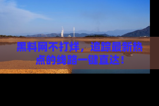 黑料网不打烊，追踪最新热点的线路一键直达！