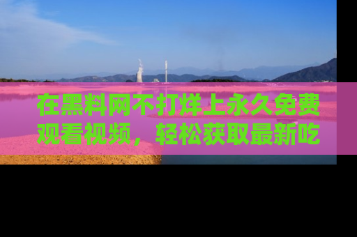 在黑料网不打烊上永久免费观看视频,轻松获取最新吃瓜资讯!